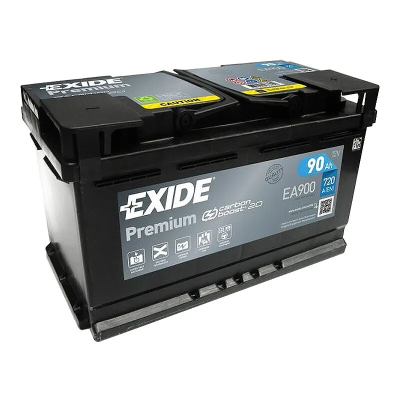 Акумулятор EXIDE Premium 6СТ-90Ah АзЕ (EA900)